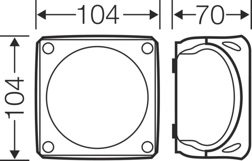 Kabelabzweigkasten Hensel DK 0404 B