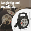 Brennenstuhl Vario Line Kabelbox 4-fach/Mini-Kabeltrommel