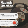 Brennenstuhl Vario Line Kabelbox 4-fach/Mini-Kabeltrommel